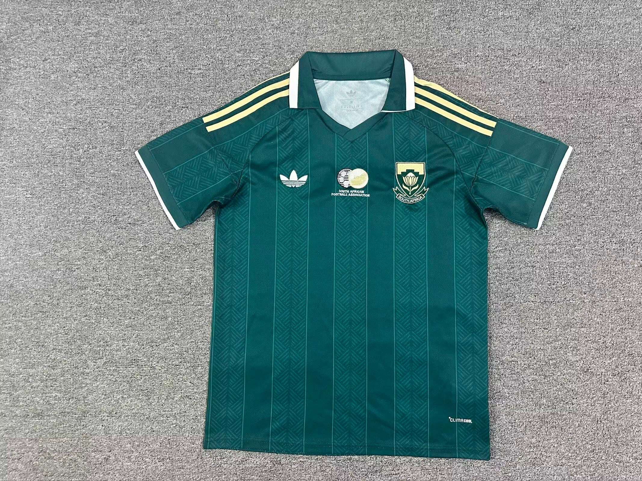 South Africa Green Football Jersey Classic Style